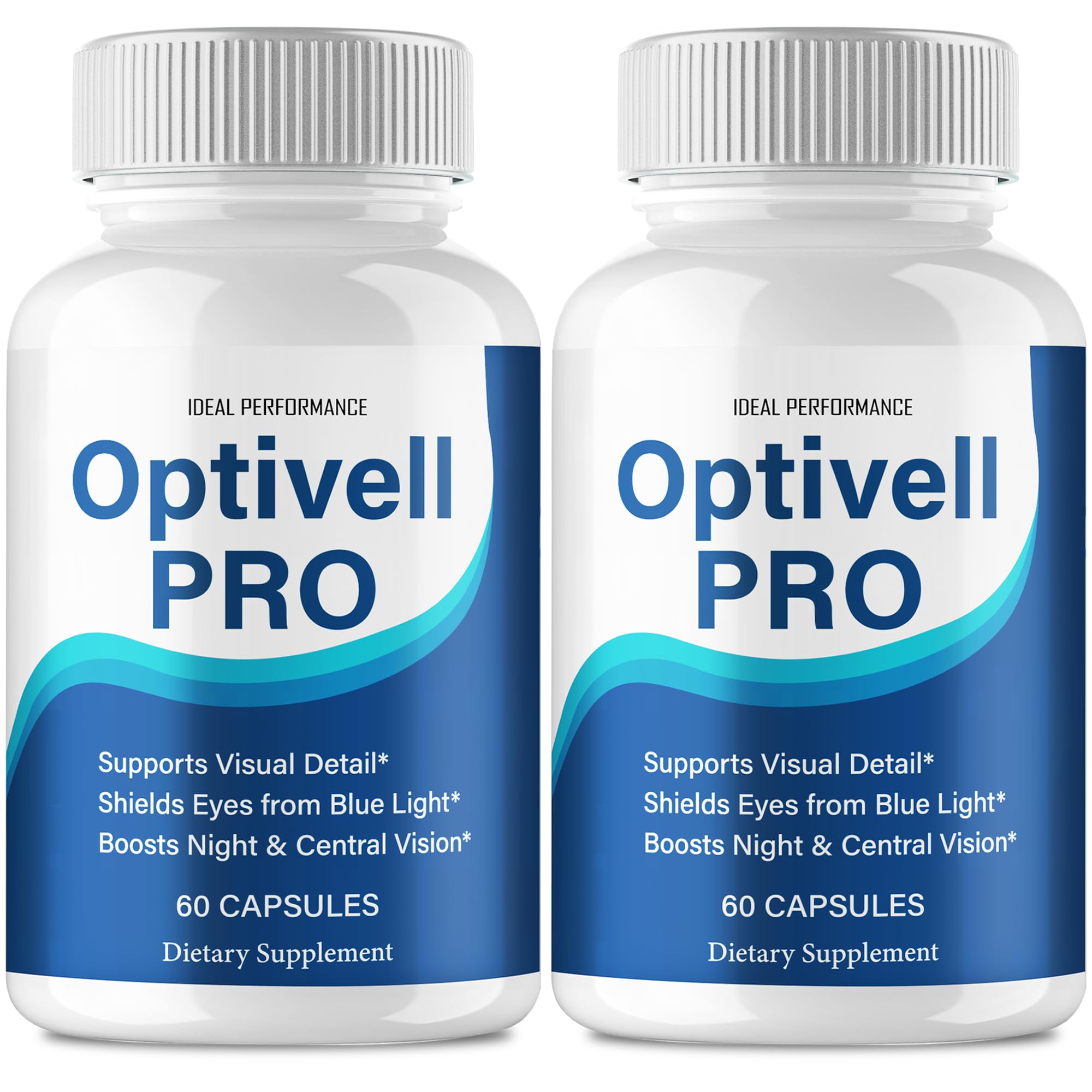 Optivell Eye Capsules, Optivell Pills Supplement - Maximum Strength, All Natural Visual Wellness and Crystal Clear View, Advanced Formula Optivell Vision Support Reviews (2 Pack)