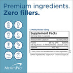 MethylPro L-Methylfolate 15 mg - Bioavailable Folate Supplement for Brain Health & Neurotransmitter Support - Vegetarian & Hypoallergenic - 90 Servings - 90 Count