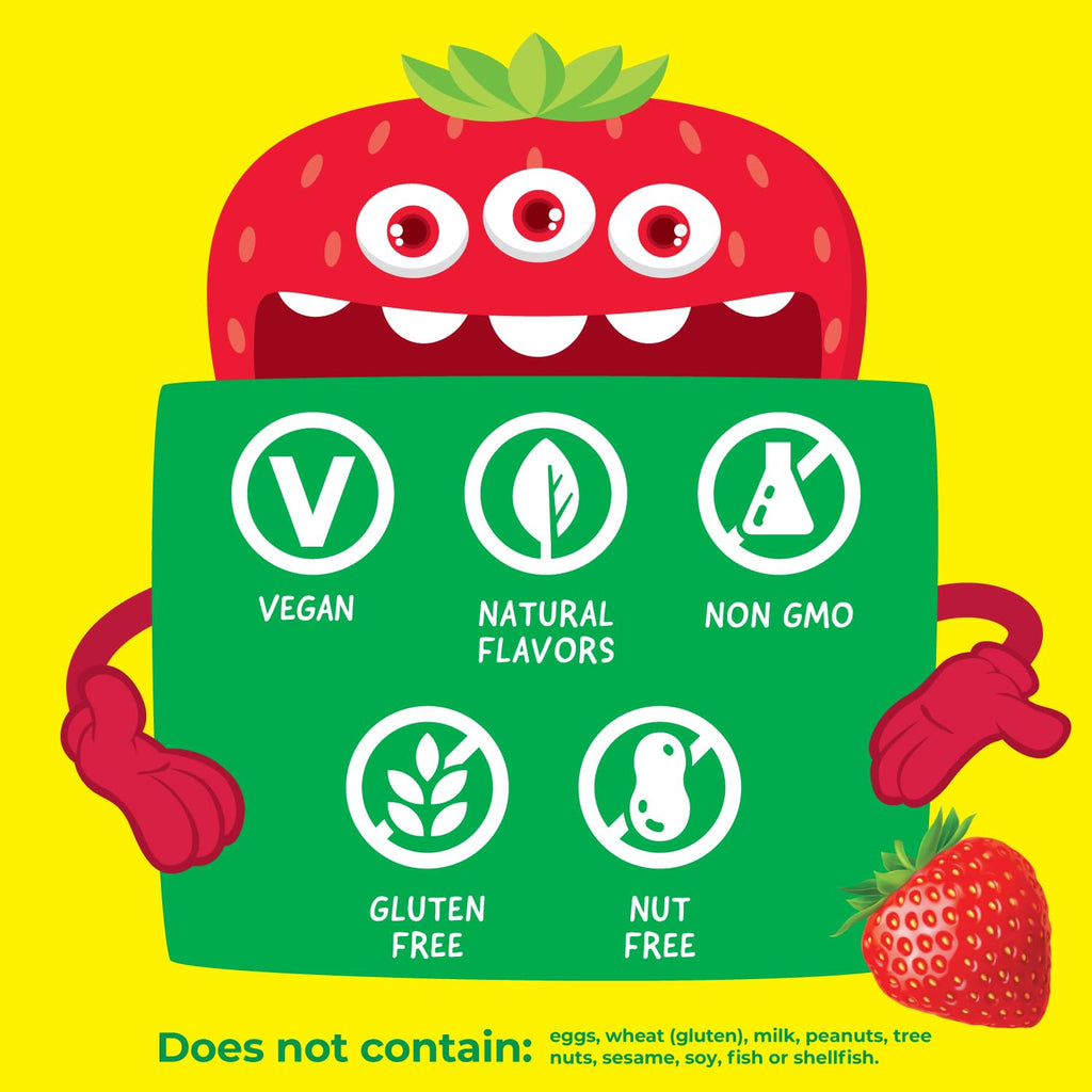 VitaWorks Kids Multivitamin with Iron & Minerals Chewable Tablets - Mixed Fruit Flavor - Vegetarian, GMO-Free, Nut Free - Dietary Supplement - Digestive Support for Children - 120 Chewables",