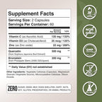 Gade Nutrition Quercetin with Bromelain Vitamin C and Zinc Vitamin D3 | Immune Support Supplement in Capsules | Non-GMO, Gluten-Free, Vegan | Made in The USA | 2 Month Supply