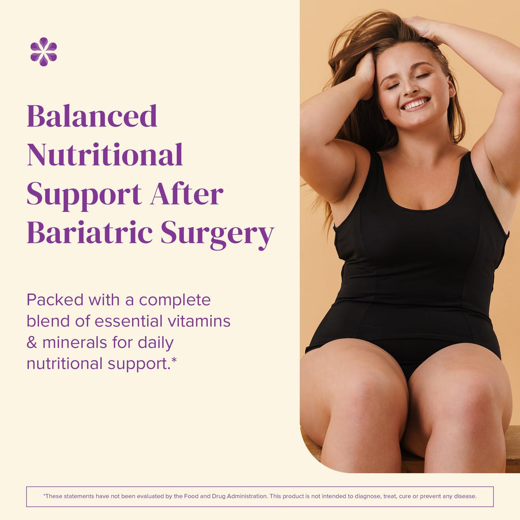 BariMelts Multivitamin, 60 Fast-Dissolving Tablets (1-Month Supply), Sugar-Free Bariatric Multivitamin for Women, Natural Fruit Flavor