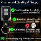 3 Replacement for Genie & Overhead Door Garage Door Opener Remote G3T-R G3T-BX G3T-A,only Compatible with All Intellicode Genie Overhead Garage Openers from 1995