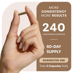 Micro Ingredients Nattokinase 10,000 FU Per Serving, 240 Veggie Capsules