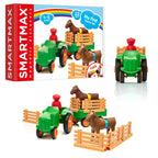 SmartMax My First Farm Tractor STEM Magnetic Discovery Play Set with Moving Tractor for Ages 1-5