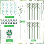 16 Pack Plant Support Stakes, Detachable Monstera Climbing Stakes