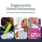 Create Creatine + Electrolytes Mix - Creatine Monohydrate Stick Packs, Supports Energy and Hydration, NSF Certified for Sport, 30 Count, Variety Pack