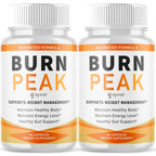 (2 Pack) Burn Peak Capsules, Official Burnpeak Pink Salt Pills with All Natural Ingredients, Advanced BurnPeak Health Supplement with Premium Vitamins for Active Lifestyle Support (120 Capsules)