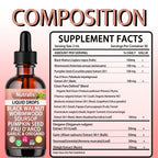 Nutralis Black Walnut Wormwood Drops, Botanical Wellness Blend, 2 fl oz