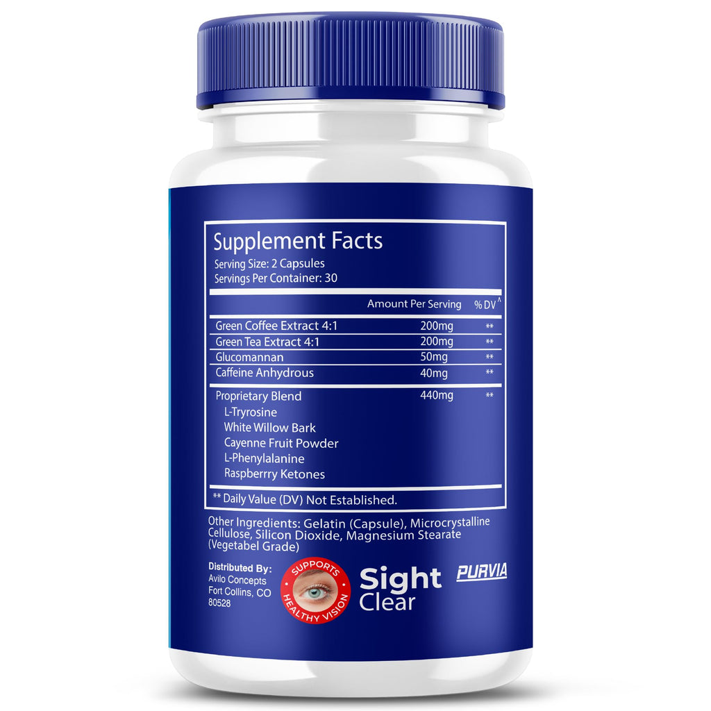 (2 Pack) Sight Clear Eye Supplement - Official Formula - Sight Clear 20/20 Vision Vitamins - Sight Clear Vision Support Supplement Advanced Strength, Sight Clear Eye Pills Wellness (120 Capsules)