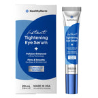 HealthyDerm Instant Under Eye Lift Serum - Reduces Eye Bags, Wrinkles, Puffy Eyes, Dark Circles & Crow’s Feet in Minutes - Advanced Firming Polysaccharide Formula for Mature Skin - 20 mL