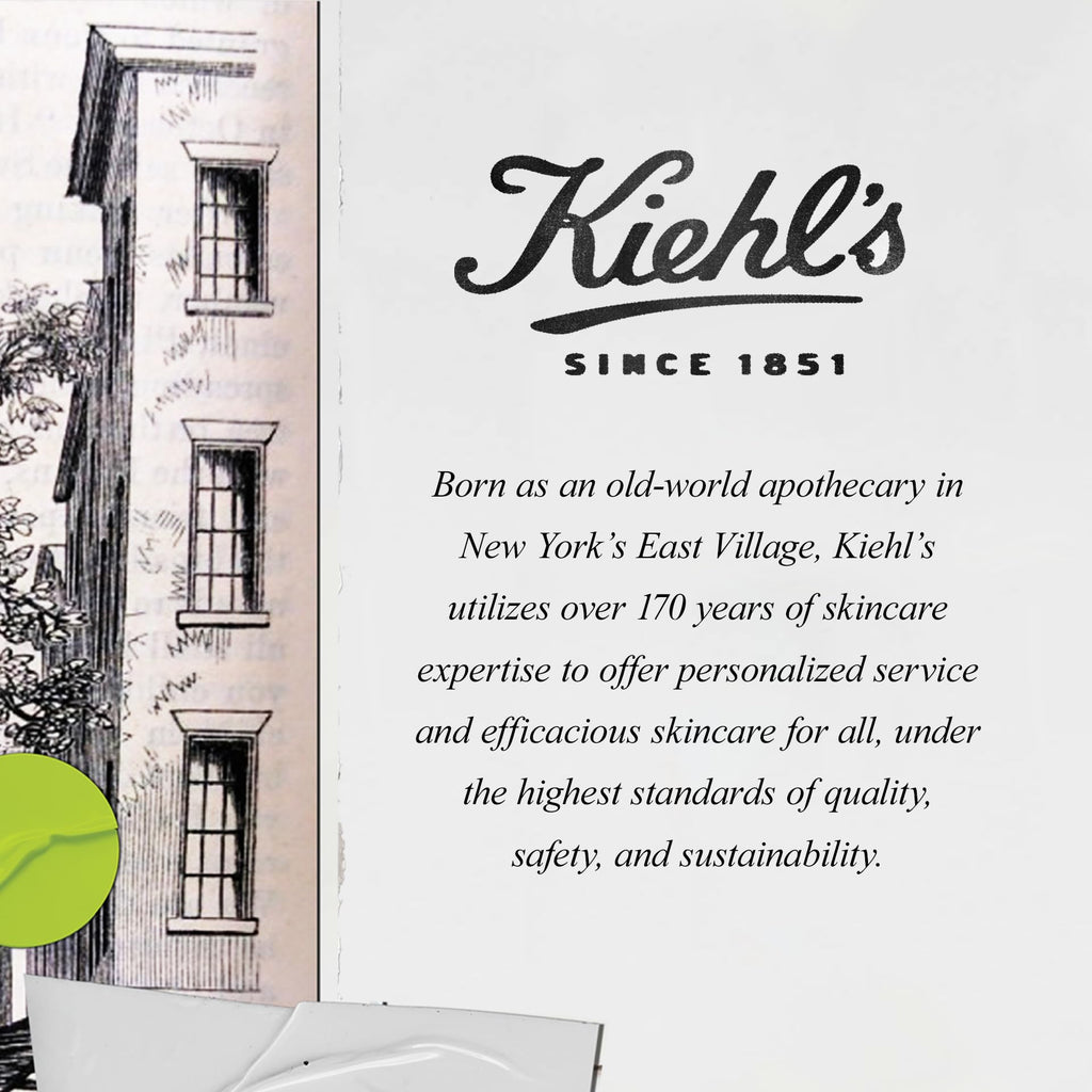 Kiehl's Crème with Silk Groom, Non-greasy Hair Styling Cream, Helps Moisturize & Smooth Hair, Adds Lustrous Shine, with Jojoba Oil, for All Hair Types - 6.8 fl oz