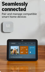 Amazon Echo Show 8, With Spatial Audio, Smart Home Hub, ideal for open living spaces, Designed for Alexa+, Charcoal