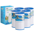 TOREAD Watkins 31489 Replacement Filter, Compatible Pleatco PWK30, Unicel C-6430, Filbur FC-3915, P/N0969601, 71825, 73178, 73250, 30 sq. ft. Hot Spring Spa Filter (5)