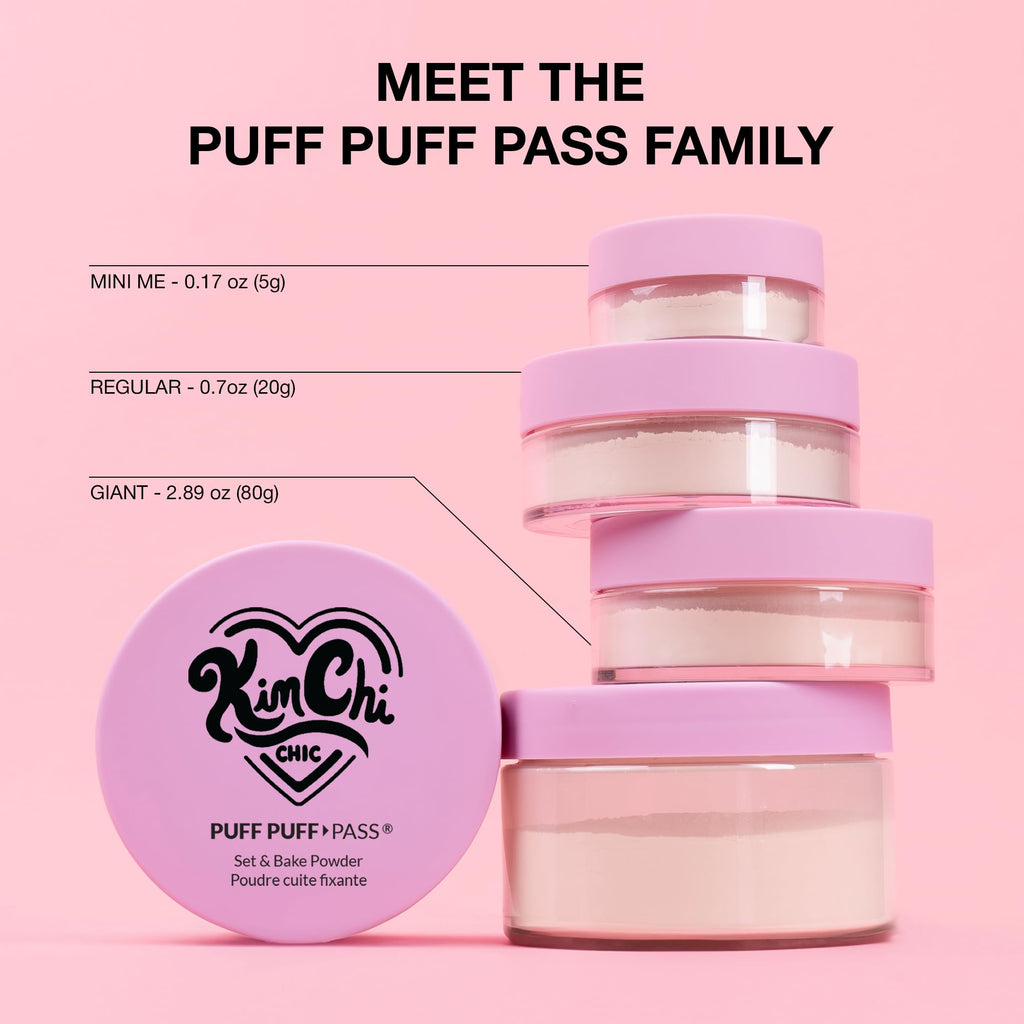 KimChiChic Beauty Puff Puff Pass Set & Bake Loose Setting Powder Makeup