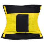 VENUZOR Waist Trainer Belt for Women - Waist Cincher Trimmer - Slimming Body Shaper Belt - Sport Girdle Belt (UP Graded)(Yellow,X-Large)
