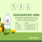 MaryRuth Organics Extra Strength Nighttime Liquid Multimineral | Sugar Free | Calm Magnesium Citrate | NO Melatonin | Calcium Magnesium Zinc | Muscle Relaxation | Lemonade Flavor | Vegan | 32 Serving