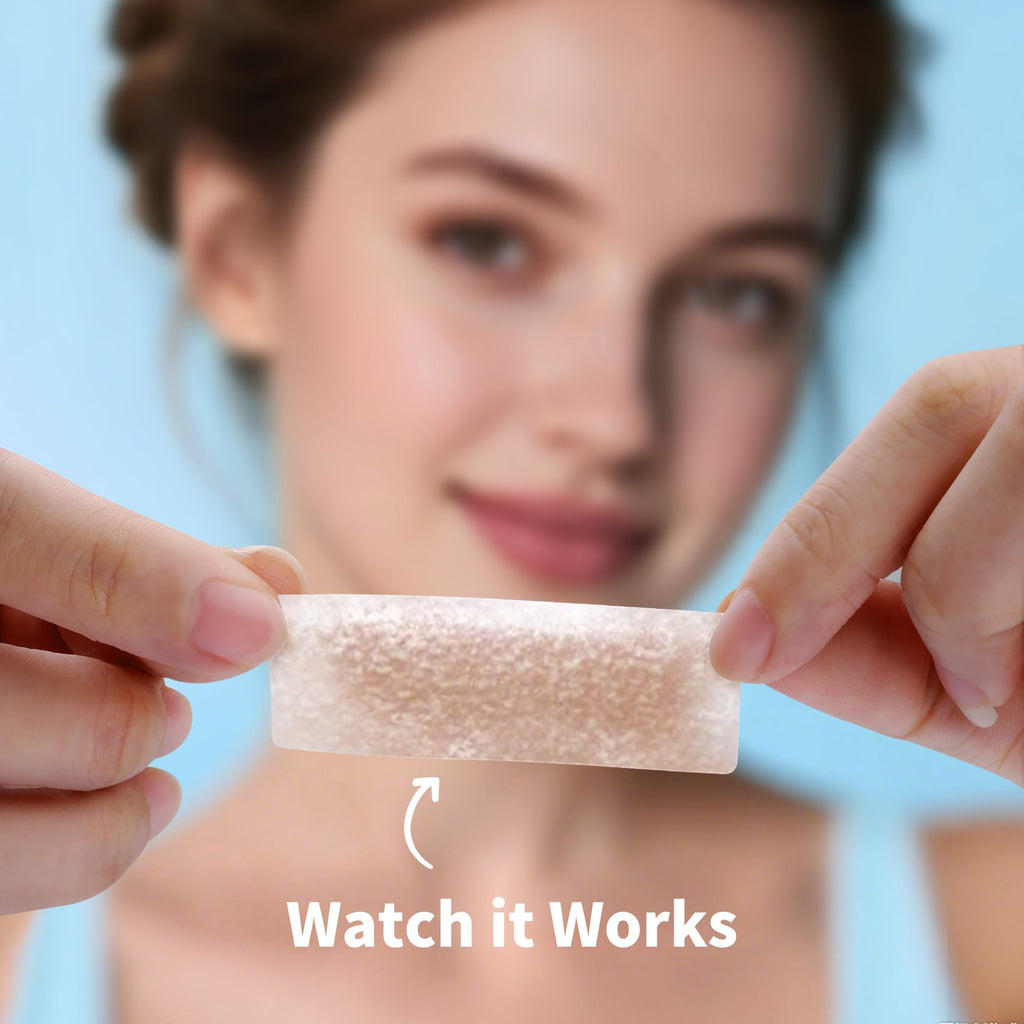 Daolyo Large Pimple Patches for Face, 8 Sizes 400 Counts XL Acne Patches, Big Hydrocolloid Bandages for Body, Chin, Forehead, Chest, Back Zit Breakouts (Strip, Square, Round, Moon)
