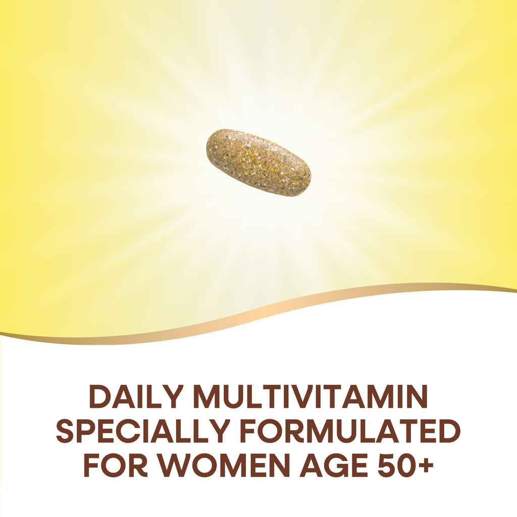 Nature’s Way Alive! Women’s 50+ Ultra Potency Complete Multivitamin, High Potency Formula, Supports Whole Body Wellness & Healthy Aging*, 60 Tablets