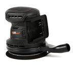 WEN Cordless Orbital Sander, Brushless with 5-Inch Random Orbit Pad, 20V Max 2.0 Ah Lithium-Ion Battery and Charger (20405),Black