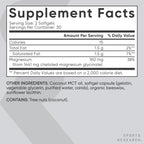 Sports Research® Magnesium Glycinate - Supports Restful Sleep & Enzymatic Processes - 160 mg Chelated Magnesium - Vegan Capsule - 180 Count