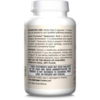 Jarrow Formulas Hyaluronic Acid 120 mg, Dietary Supplement, Skin Health Support, 60 Veggie Capsules, Up to 30 Day Supply
