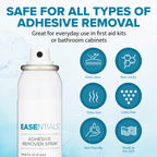 Ultimate Medical Adhesive Remover Spray – Silicone-Based, No-Sting & Odorless – Quick-Drying Bandage Adhesive Remover for Skin – Gentle, Low-Residue Formula for Sensitive Skin & Ostomy Care - 80 ml