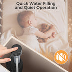Houpeoro Universal Toilet Flusher Replacement Kit, Toilet Fill Valve and 2-Inch Flapper Replacement Kit, Toilet Repair Kit Inside Tank, Adjustable, Quiet and Easy to Install (1-Pack)