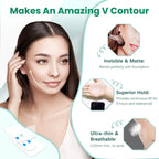 Face Neck Tape Lifting Invisible,Face Lift Tape, Instant Facelift Tape,Makeup V-Edge Face Patches,Necks Less Strip for Women Turkey Neck,Jowl,Eye,Loose Skin,Wrinkle,Double Chin (1 Count (Pack of 172))