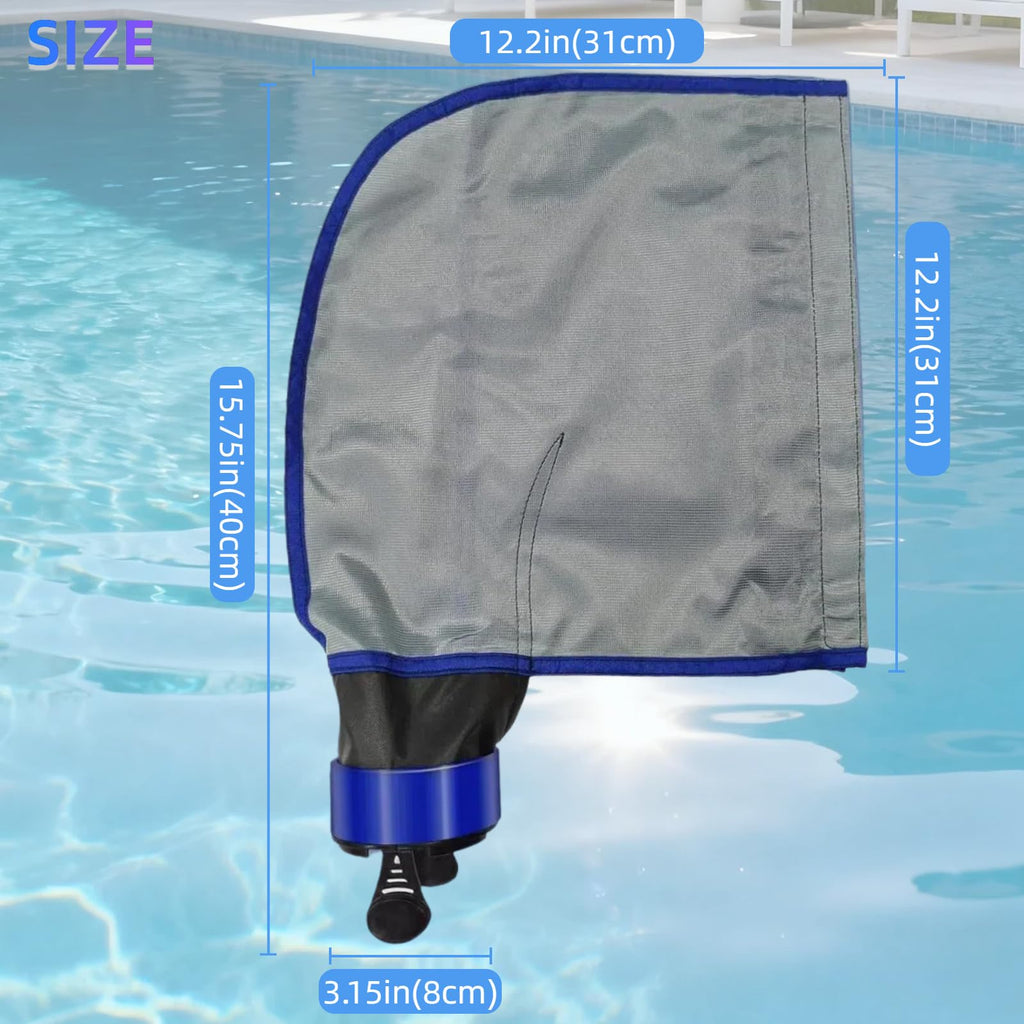 Chuanke 3900 Pool Cleaner Bag for 3900 Sport, 39-310 Double Space All Purpose Filter Bag with Zipper, SuperBag Accommodate 5 Liters Capacity Compatible with 3900, P39, 480, 280 Pool Cleaners (2 Pack)