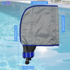 Chuanke 3900 Pool Cleaner Bag for 3900 Sport, 39-310 Double Space All Purpose Filter Bag with Zipper, SuperBag Accommodate 5 Liters Capacity Compatible with 3900, P39, 480, 280 Pool Cleaners (2 Pack)