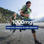 GNC Triple Strength Fish Oil Omega 3 Supplement, 1000mg EPA and DHA, Supports Heart, Brain, Skin, Eye and Joint Health, 30 Softgels