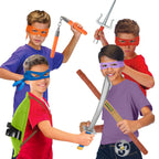Avazera Turtle Shell Superhero Cosplay Costume props Weapon Mask Kid toys for birthday Halloween Christmases gifts