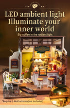 Rowood DIY Miniature House Kits for Adults-NO.17 Cafe