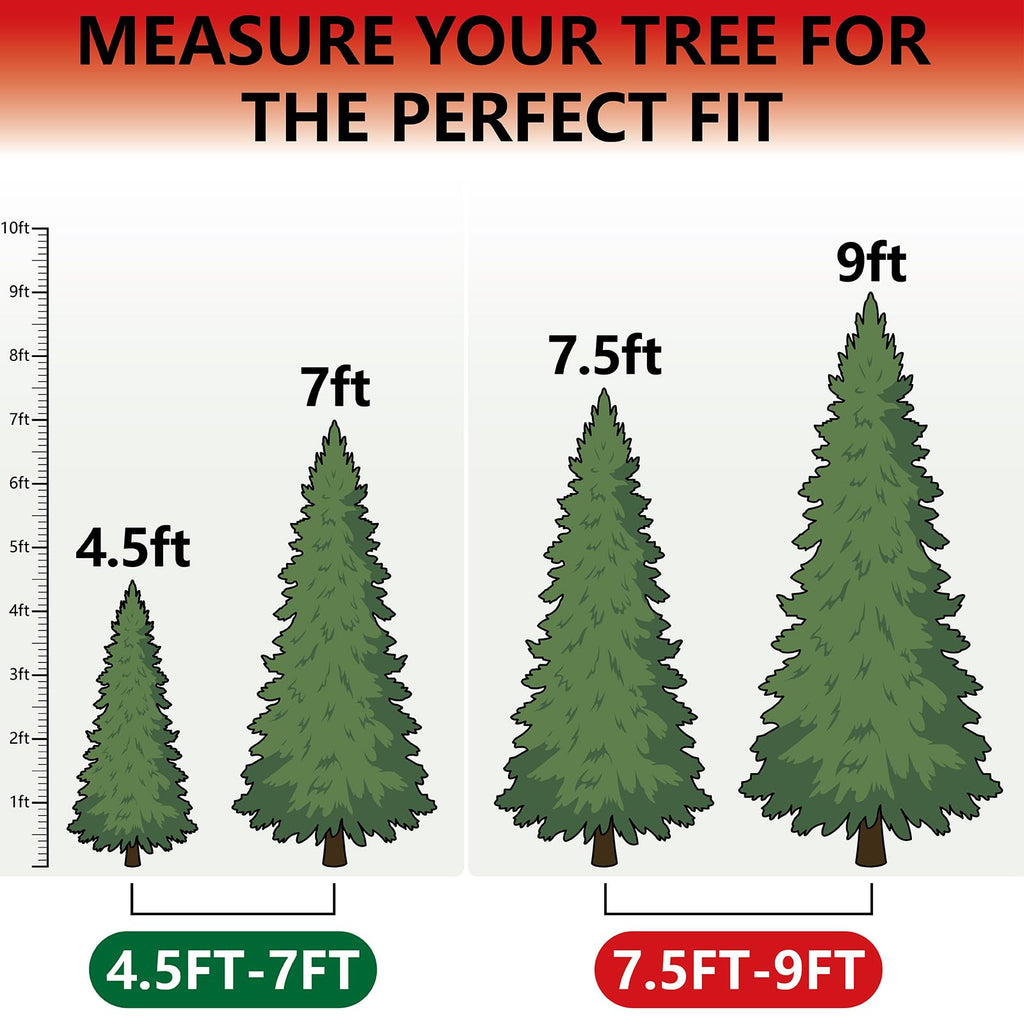 HOMEST Christmas Tree Storage Bag, Fits for 4.5-7 ft Xmas Artificials