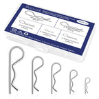 Bonxaxk 50 Pcs Cotter Pins Assortment Kit R Clips 5 Sizes