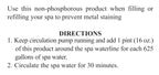 SpaChoice 1-Pint Premium Metal Free, Metal Gone for Spa Hot Tub, Made in USA