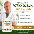 ImmunoPower Gold - High-Absorption Turmeric Root Extract & BioPerine Immune Booster - Doctor Formulated with 33+ Nutrients - Orange Flavor