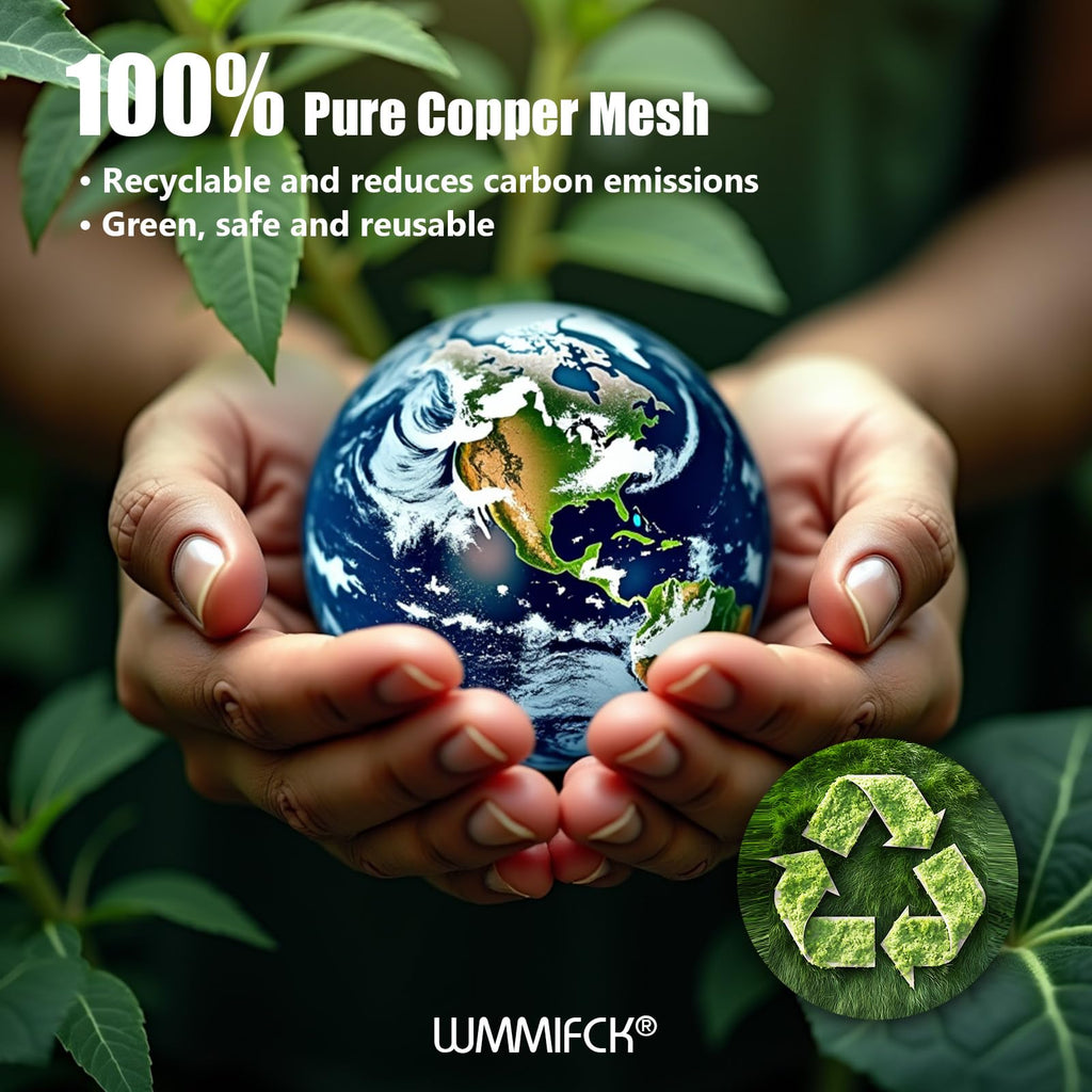 3rd Gen Copper Mesh Rodent Control, 100% Pure Copper Wool for Mice & Slugs