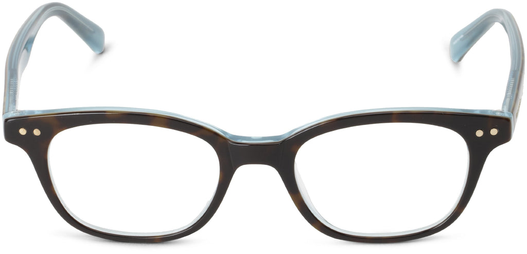 Kate Spade Women's Rebec Cat Eye Reading Glasses, Tortoise Aqua, 49 mm (1.5 x Magnification Strength)