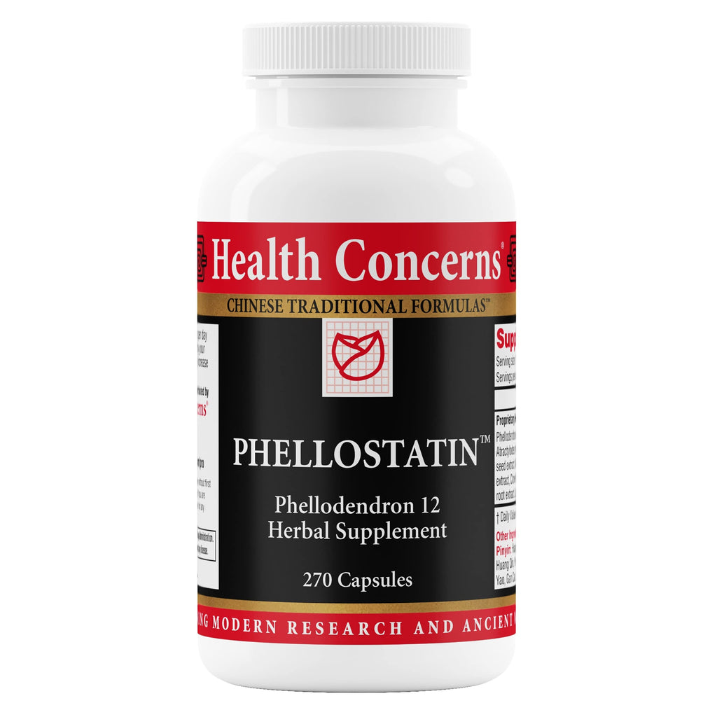 Health Concerns Phellostatin – Immune Support & Gut Health Supplement – Microbiome Detox Cleanse – Herbal Formula with Phellodendron Cortex – Chinese Herbal Medicine – 270 Capsules