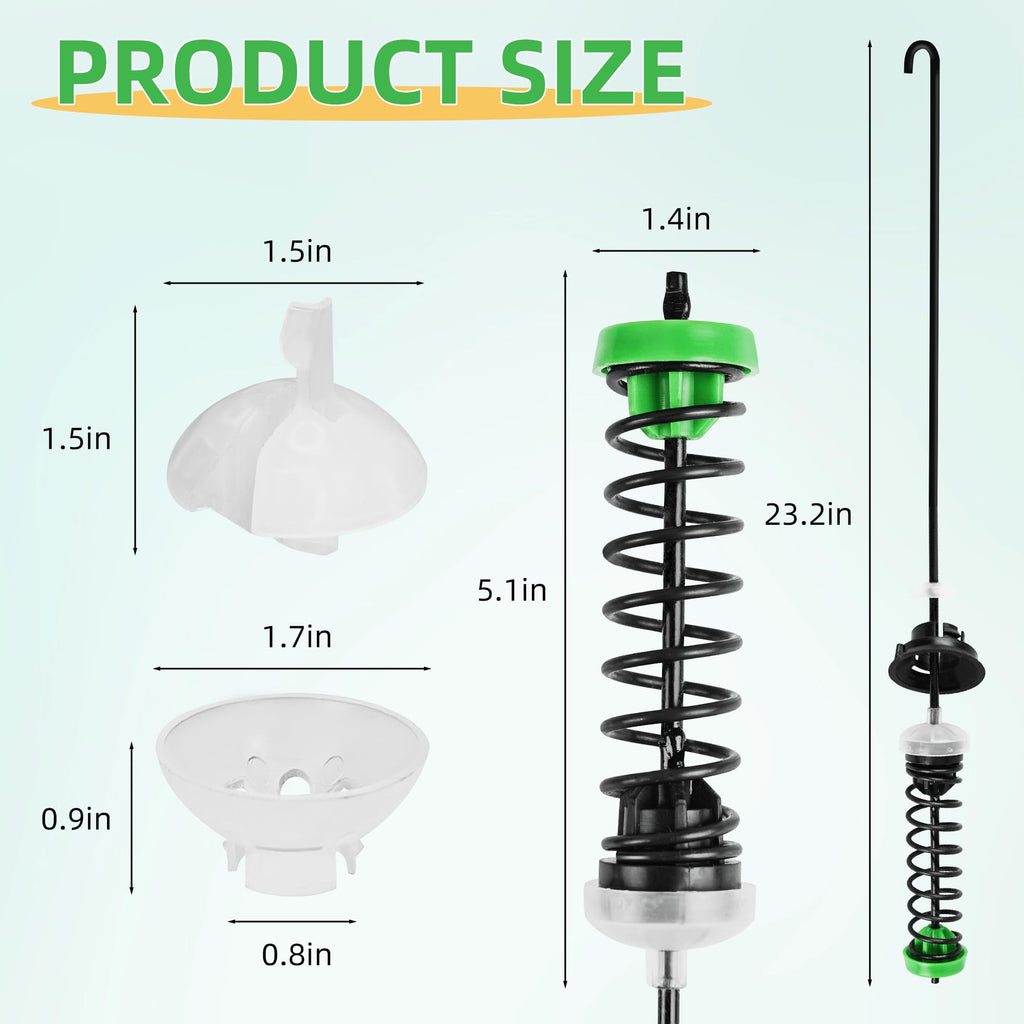 【2026 Upgraded】W11130362 WTW5000DW2 WTW5000DW3 WTW5000DW1 MVWX655DW1 MVWC565FW2 MVWC565FW1 Washer Suspension Rod Kit for Whirlpool Maytag Kenmore Washer - Replaces W10594080 W10735786 W10748956