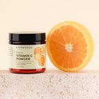 Bos Essentials Ultra Fine Vitamin C Powder, 100% Pure Ascorbic Acid, Non-GMO, Cosmetic-Grade, Dissolves Instantly for DIY Serums, creams, and toners