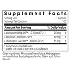 Allergy Research Group ARG Lactobacillus - Multi-Strain Probiotic Capsule - Gut & Digestive Health Support - Dairy Free, Gluten Free - 100 Servings - 100 Capsules