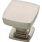 Franklin Brass (10-Pack) – Brushed Nickel Cabinet Knobs for Dressers, Drawers, Kitchen Cabinet Door, Vanity, Furniture, Closet Knobs, 1-1/8 Inch Square | Webber