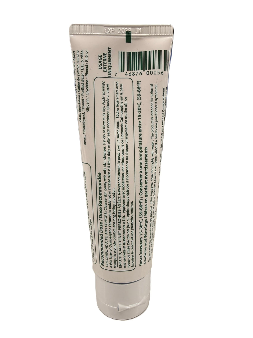 Calmoseptine Ointment by Calmoseptine for Skin irritations, Diaper Rash, Heat Rash, Insect Bites, and as a Moisture Barrier for Conditions Involving Broken Skin or rashes, 1 Count
