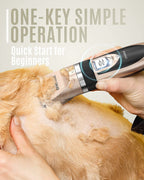 oneisall Low Noise Dog Clippers Grooming Kit for Dogs Cats Pets