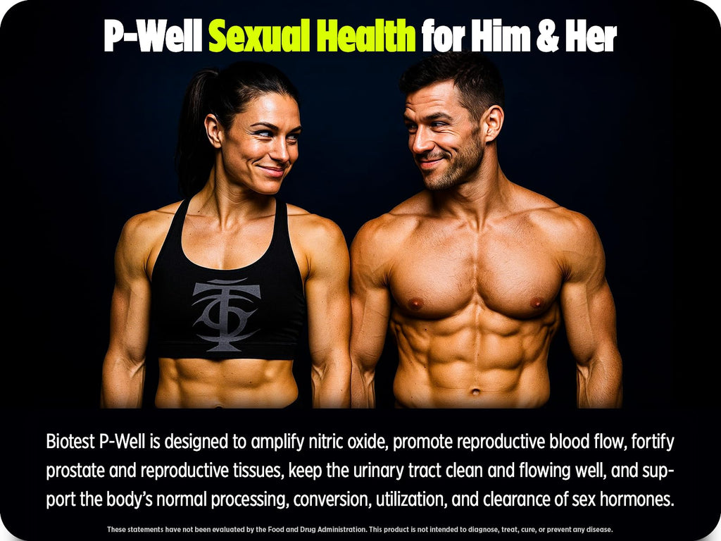 Biotest P-Well Sexual Health for Him & Her - 30 Servings