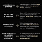 2,015mg Testosterone Booster for Men 8X Strength w. Ashwagandha, Tongkat Ali, Pycnogenol, Tribulus - Total T Testosterone Supplement for Men Male Enhancing Libido Test Booster + Muscle Builder Pills