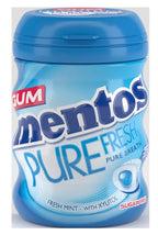 Mentos Pure Fresh Fresh Mint Chewing Gum 35 Pieces – Sugar-Free, Refreshing, Gluten-Free Sweet Treat, with Xylitol, 90 g (Pack of 6)