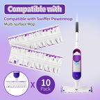 ZHAYAO 20 Pack Disposable Power Mop Pads for Swiffer Power Mop Pads, Compatible with Swiffer Power Mop Refills, Unscented Spray Replacement Floor Cleaning Refills for urface/Hardwood Floor Cleaning